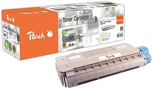 Peach 110602 kaseta su tonerem 1 vnt. Zamiennik Geltonas