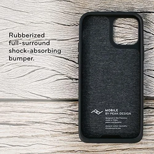 Peak Design dėklas Apple iPhone 14 Mobile Everyday Fabric, anglis