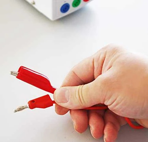 5A bandymo laidai, skirti PeakTech 7035 maitinimo šaltiniams