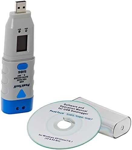 PeakTech 5186 USB nuolatinės srovės įtampos matuoklis