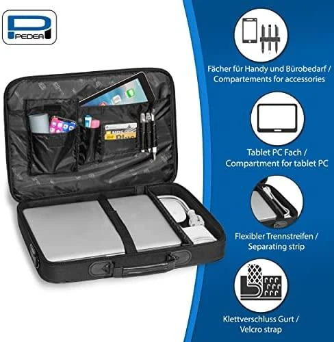 PEDEA Trendline-Bag 17.3" - Messenger case - 43.9 cm (17.3") - 1kg