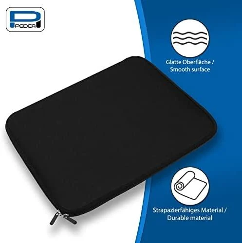 PEDEA 66060300 - Sleeve case - 43.9 cm (17.3") - Juodas