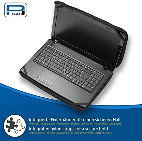 PEDEA 66060300 - Sleeve case - 43.9 cm (17.3") - Juodas