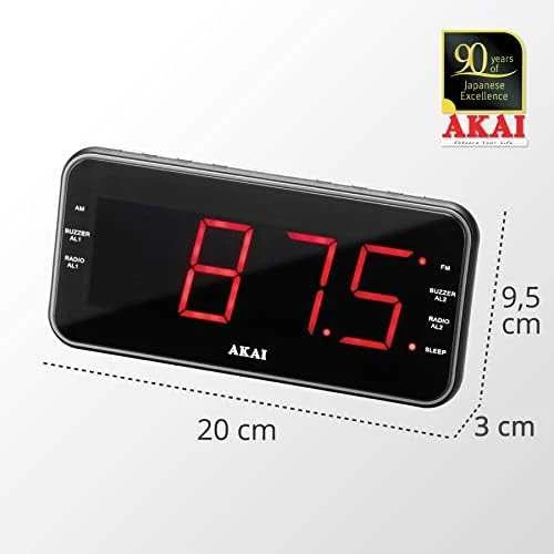 Akai ACR-3899 radijas su laikrodžiu