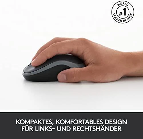 Belaidis klaviatūros ir pelės rinkinys Logitech MK270, QWERTY išdėstymas