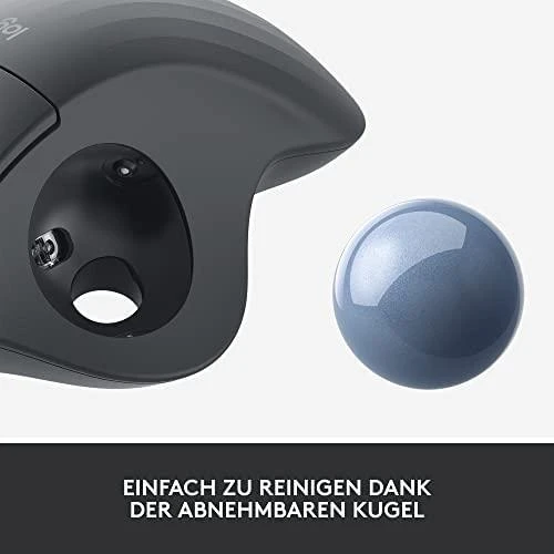 Pelė LOGITECH ERGO M575 verslui - Graphite - Emea