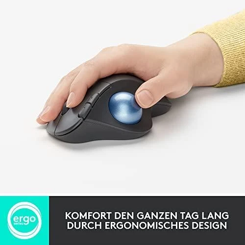 Pelė LOGITECH ERGO M575 verslui - Graphite - Emea