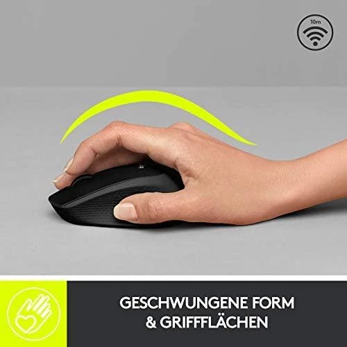 Optinė belaidė pelė Logitech M280 juoda