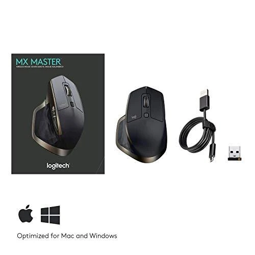 Belaidė pelė Logitech MX Master. Juoda