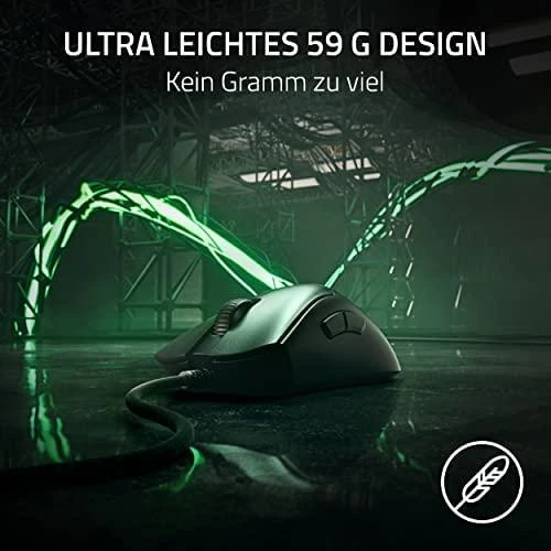 Razer | Pelė žaidimams | DeathAdder V3 | Pelė žaidimams | su laidu | Optinė | Juodas | No