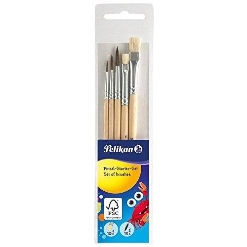 Pelikan teptukų rinkinys, 5 vienetai