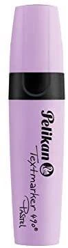 Pelikan Textmarker 490 Pastel, Lavendel, 10 Stück Faltschachtel
