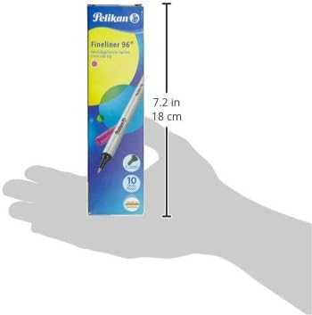 Pelikan Pelikan 96 cienkopis Drobny Rožinė 10 vnt.