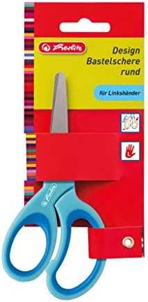 Suapvalintos 13 cm žirklės kairiarankiams - HERLITZ