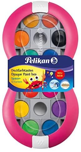 Pelikan Deckfarbkasten 735 SP/12 Space Blau 12 Farb + DW