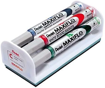 Pentel Maxiflo markeriai su magnetine kempine