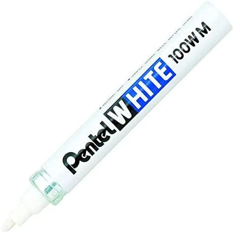 Permanentinis žymeklis PENTEL Baltas, baltos spalvos
