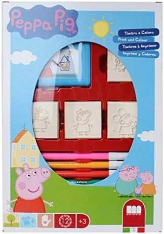 Peppa Pig Dante Peppa antspaudai langelyje 27875 DANTE p12