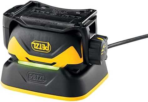 Petzl E78CHR 2 Pixa 3R priekinis žibintas juodas/geltonas (Pažeista pakuotė)