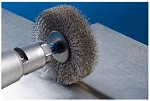 Metalinis šepetys su koteliu PFERD RBU 10010/6 INOX 0,30 SG