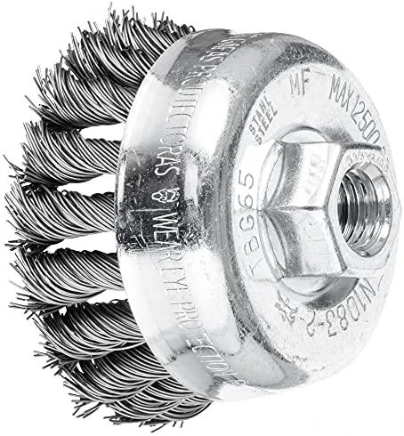 Metalinis šepetys-taurelė PFERD TBG ST M14 0,5mm