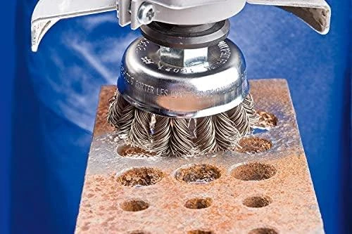 Metalinis šepetys-taurelė PFERD TBG ST M14 0,5mm