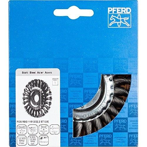 Metalinis šepetys 115x12x22mm PFERD RBG ST 0,5