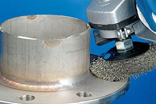 Metalinis šepetys 100x10mm PFERD KBU INOX 0,3 M14