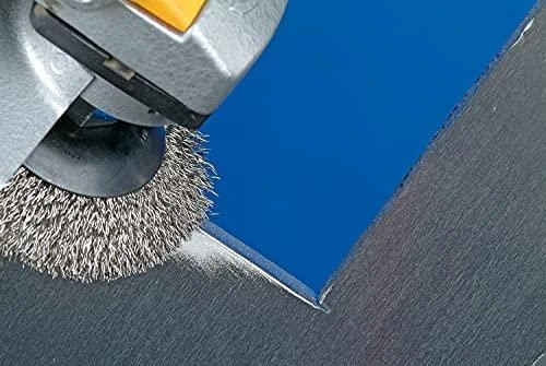 Metalinis šepetys 100x10mm PFERD KBU INOX 0,3 M14