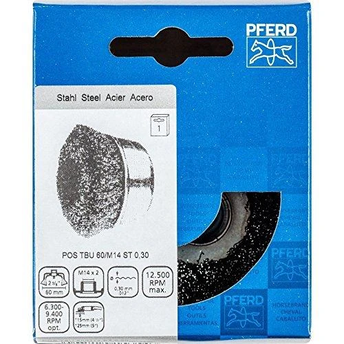 Metalinis šepetys-taurelė Ø60mm PFERD TBU ST 0,3