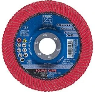 Šlifavimo diskas PFERD PFR125 CO60 SGP-CURVE L