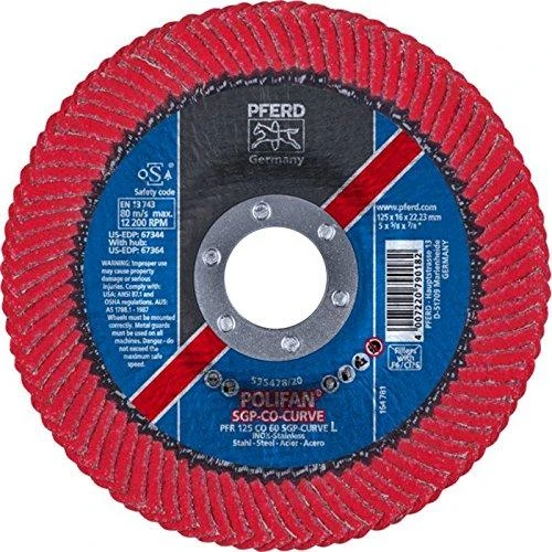 Šlifavimo diskas PFERD PFR125 CO60 SGP-CURVE L