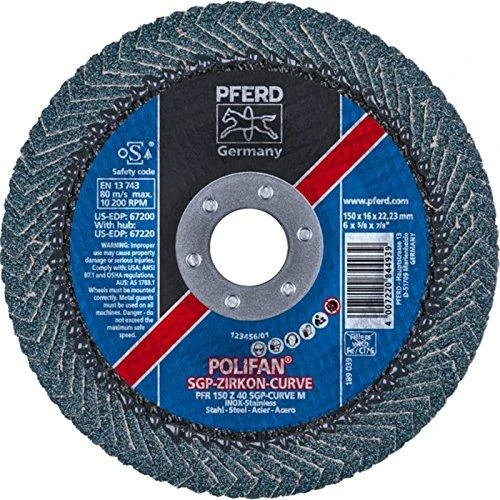 Šlifavimo diskas PFERD PFR 150 Z40 SGP-CURVE M