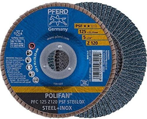 Šlifavimo diskas PFERD PFC125 Z PSF 120