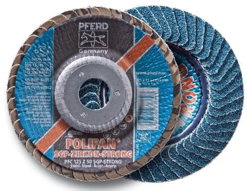 Šlifavimo diskas PFERD PFC125 Z36 SGP Strong Steel