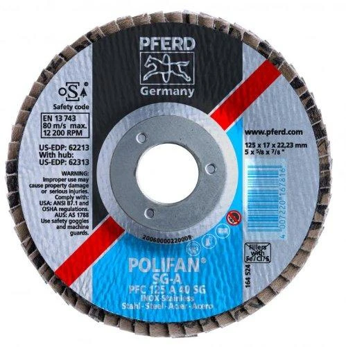 Šlifavimo diskas PFERD PFC125 A SG 40
