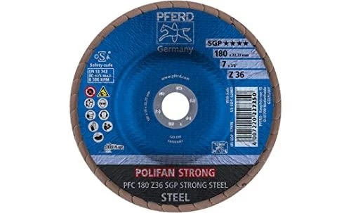 Šlifavimo diskas PFERD PFC 180 Z 36 SGP STRONG