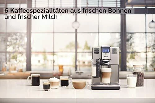 Kavos aparatas Philips Espresso EP5335/10 Su pieno plakikliu, Automatinis, Nerūdijantis plienas / juodas