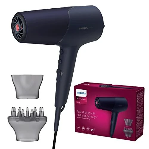 Plaukų džiovintuvas Philips 5000 serija ‎BHD510/00, Mėlynos spalvos