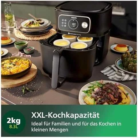 Philips 7000 Series Combi XXL prijungta oro gruzdintuvė HD9876/20