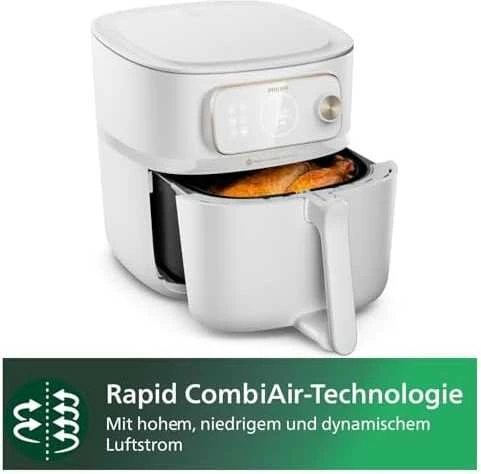 Philips 7000 Series Combi XXL prijungta oro gruzdintuvė HD9876/20