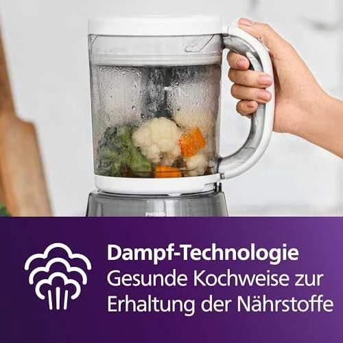 Garintuvas ir trintuvas Philips Avent SCF883/01, 400 W