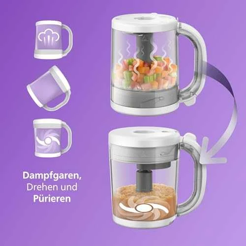 Garintuvas ir trintuvas Philips Avent SCF883/01, 400 W