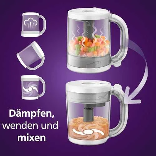 Garintuvas ir trintuvas Philips Avent SCF883/01, 400 W