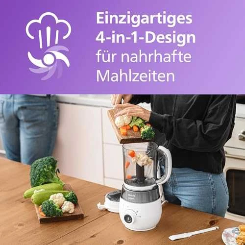 Garintuvas ir trintuvas Philips Avent SCF883/01, 400 W