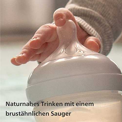 PHILIPS AVENT NATURAL RESPONSE BUTELIUKŲ RINKINYS , 125 ML, 0 MĖN.+, 2 VNT., BALTA