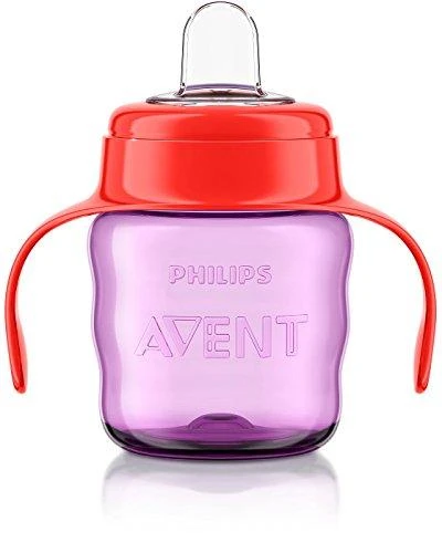 Philips Avent Premium neišsiliejantis puodelis 200 ml rožinės spalvos (SCF551 / 03)