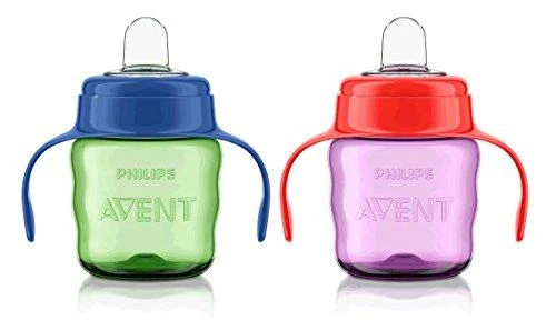 Philips Avent Premium neišsiliejantis puodelis 200 ml rožinės spalvos (SCF551 / 03)