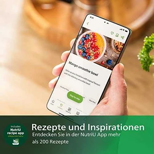 Kokteilinė Philips HR3760/10 7000 serija, Juodos/Sidabrinės spalvos