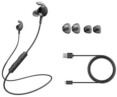 Į ausis dedamos belaidės ausinės Philips TAE4205BK/00